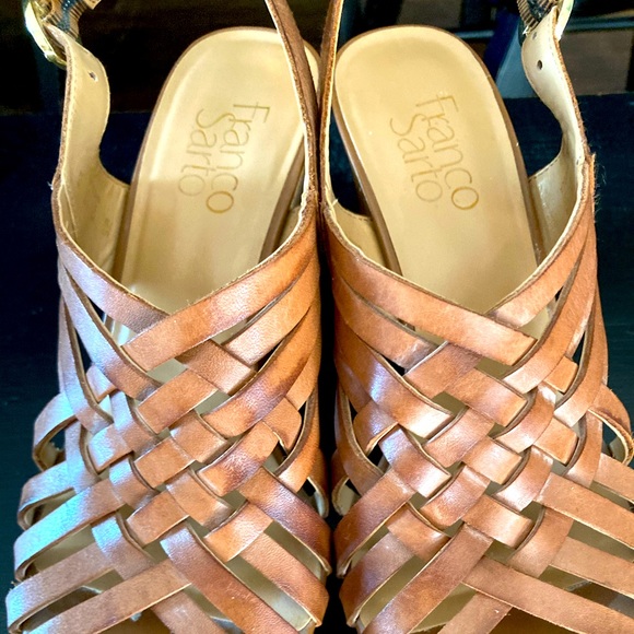 Women’s size 7 neutral wedge by Franco Sarto. - Picture 1 of 6